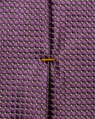 Classic Geometric Silk Tie