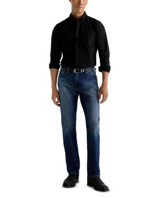 Everett Slim Straight Fit Jeans in Bolton Blue