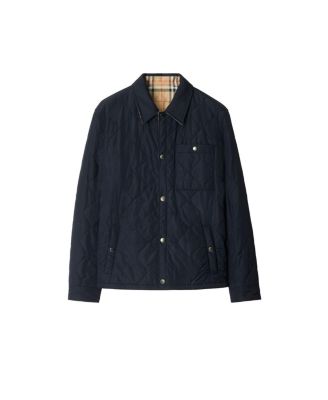 Reversible Quilted Nylon Overshirt