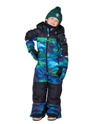  One-Piece Teknik Aurora Borealis Snowsuit - Big Kid