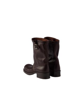  Women's Leather Mid-Calf Boots
