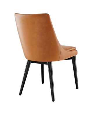 Viscount Faux Leather Dining Chair