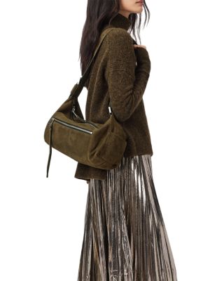 Vega Suede Shoulder Bag