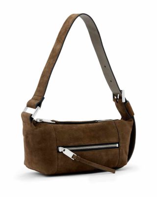 Vega Mini Suede Shoulder Bag