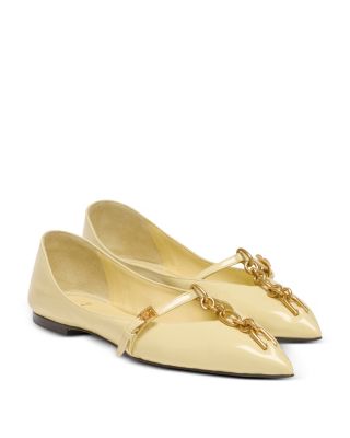  Women's Shiny Sync Ballet Flats
