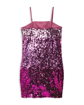 Girls' Ombr&eacute; Sequin Dress, Little Kid, Big Kid - Exclusive