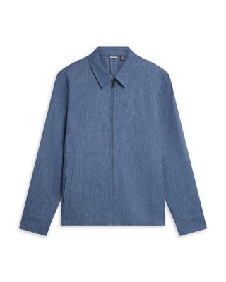 Ashleyj Linen Blend Harrington Jacket