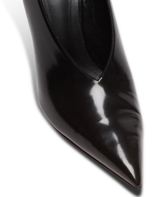 Women's Shiny Wedge Pumps