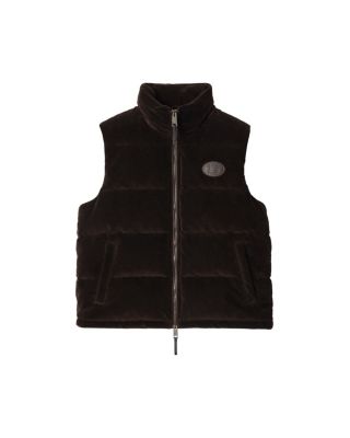 Corduroy Puffer Gilet