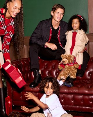 Girls' Astrid Cotton Shirt Dress, Little Kid, Big Kid - Exclusive