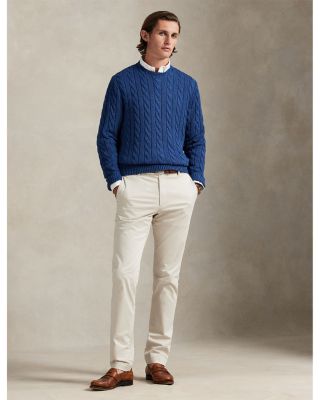 Cable Knit Cotton Sweater