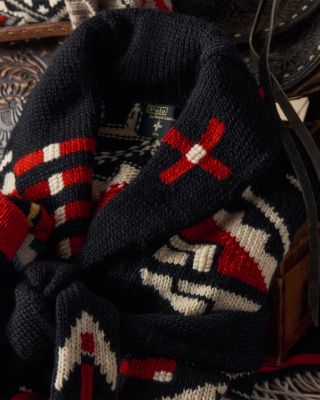 x TÓPA Unisex Red Wind Star Cardigan