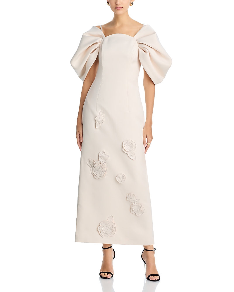 Leo Lin Arabella Applique Dress - Exclusive In White