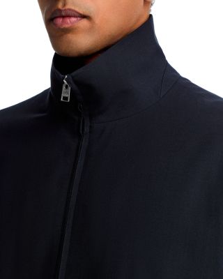 Wool Zip Blouson Jacket