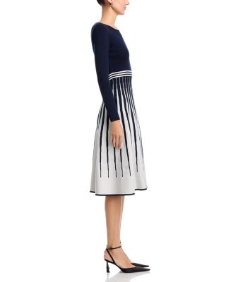 Long Sleeve Round Neck Sweater Dress