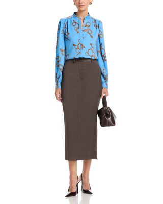 Long Sleeved Button Down Blouse