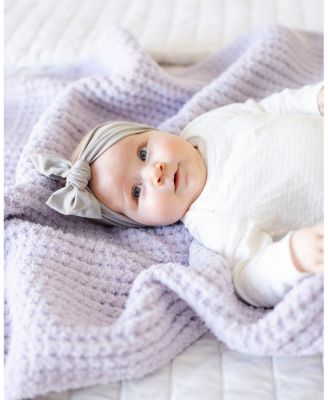 Waffle Knit Receiving Blanket