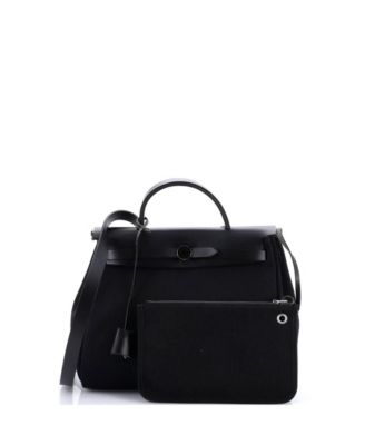 31 Herbag Zip Leather and Toile