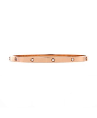  Small Love 10 Diamond Bracelet 18K Rose Gold with Diamonds