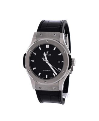  Classic Fusion Automatic Watch in Titanium and Alligator with Rubber 42mm