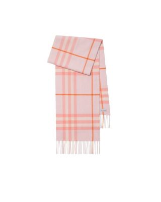  Check Cashmere Scarf