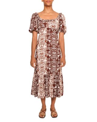 The Signal Puffed Sleeve Dress