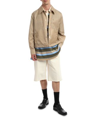 Water Repellent Button Jacket