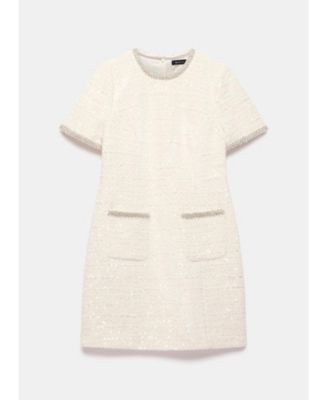 Women's Sequin Boucle Mini Dress