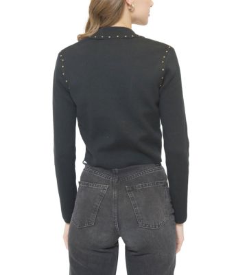 Women's Crystal Knit Blazer