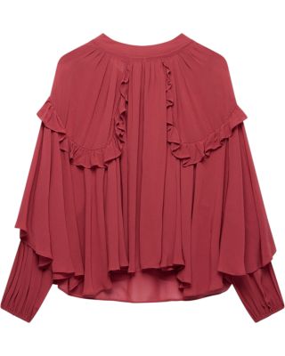 Women's Ruffle Layered Blouse