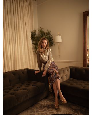 The Adrianne Sequin Skirt