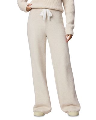 Stassi Satin Tie Sweater Pants