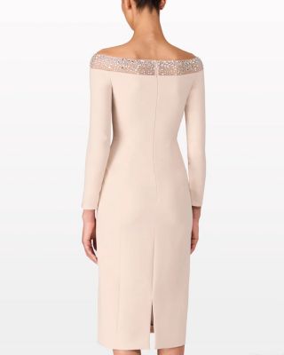 Calypso Off-the-Shoulder Midi Dress