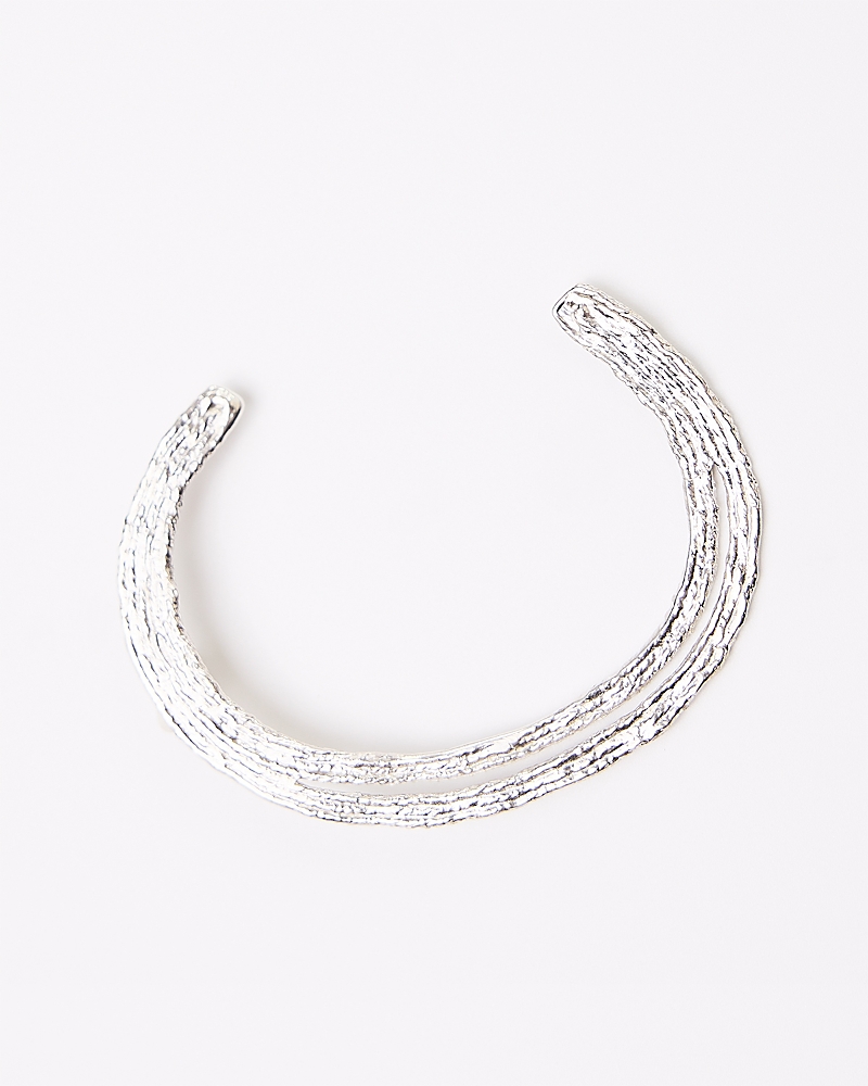 Cog Vija Cuff Bracelet In White