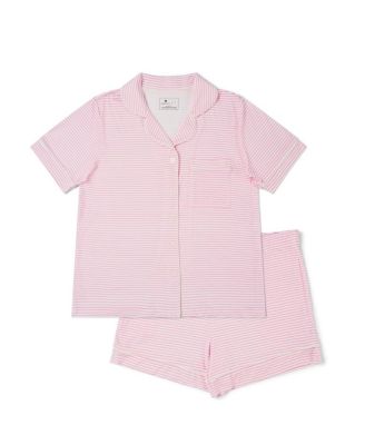 Ballet Stripe Bamboo Pajama Set