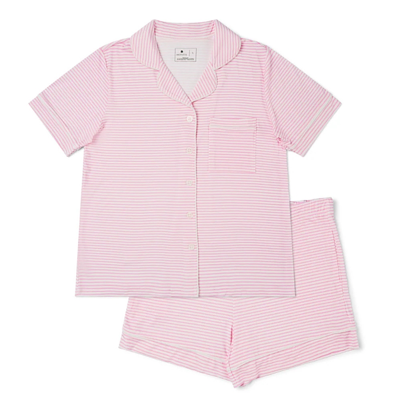 Motette Ballet Stripe Bamboo Pajama Set