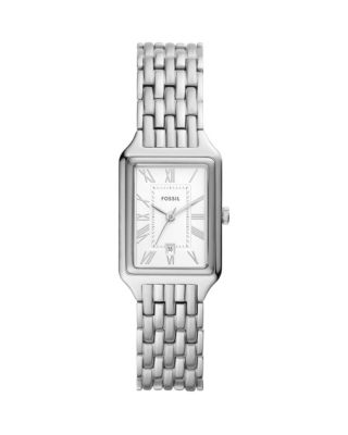 Raquel Three-Hand Date Stainless Steel Watch, 23mm x 38mm