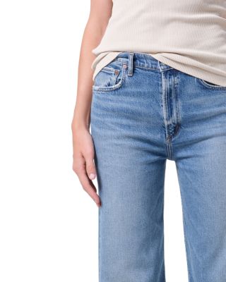 Ren High Rise Wide Leg Jeans in Measure