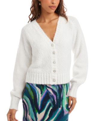 Pearl Button Cardigan Sweater