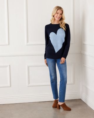Heart Jacquard Sweater