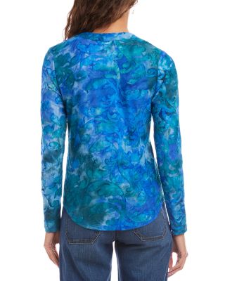 Long Sleeve Burnout Top