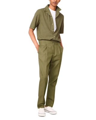 Eren Short Sleeve Seersucker Shirt