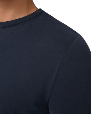 Plain Stretch Cotton Tee