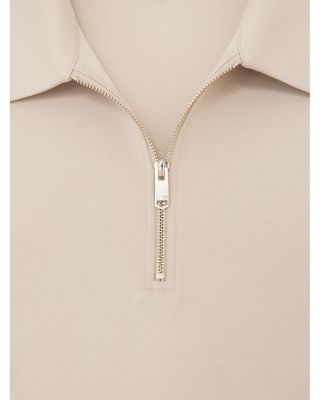 Interlock Half Zip Sweater