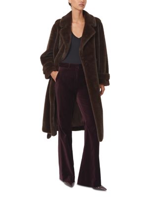 Petites Faux Fur Coat