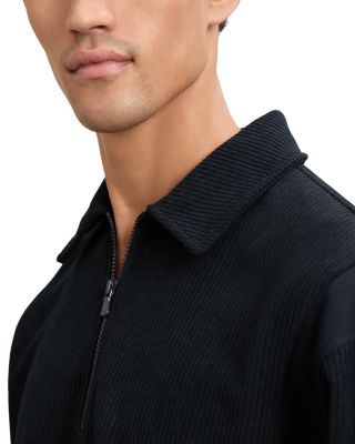 Half Zipper Corduroy Sweater