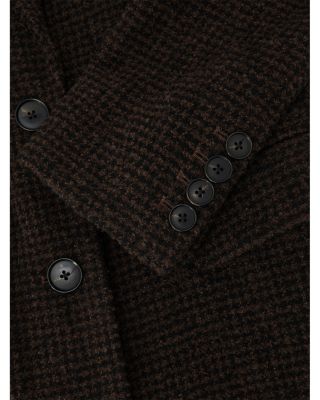 Petite Check Coat 