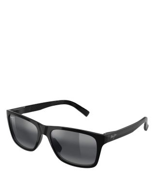 Kowelo Polarized Rectangular Sunglasses, 57mm