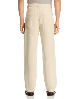 Baggy Fit Jeans in Off White