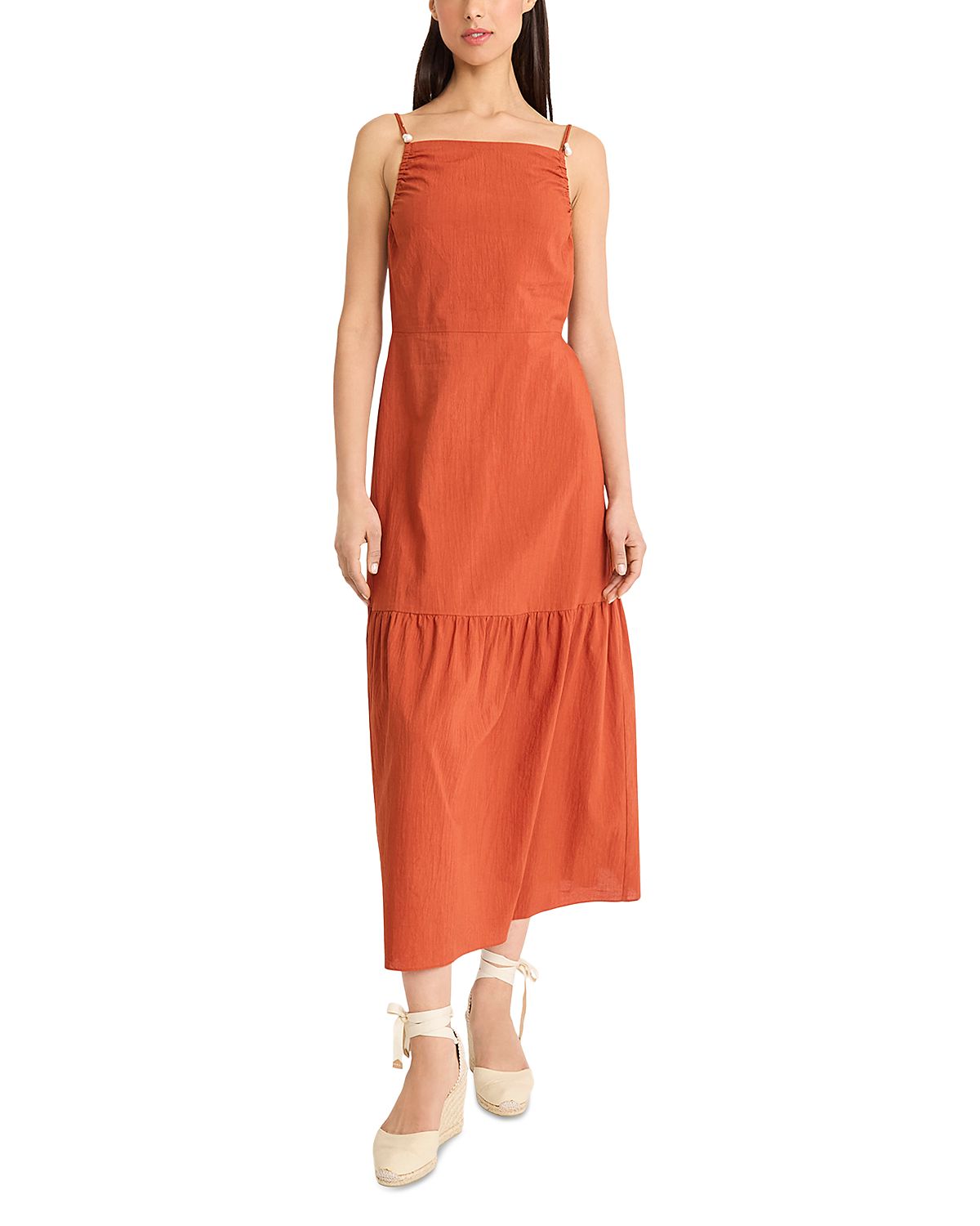 The Good Journey Strappy Back Maxi Dress